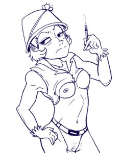 Rating: Explicit Score: 0 Tags: 1girls armpits artist_request breasts cameltoe cigarette dominatrix exposed_breasts female female_only human human_only midriff monochrome navel nipples nude nudity pussy rule34 solo superjail the_dominatrix the_mistress the_mistress_(superjail) underass User: bunchy7s