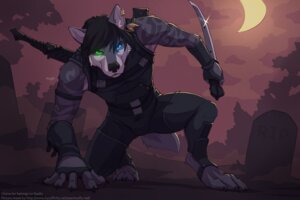 Rating: Safe Score: 0 Tags: 2013 4_toes angel_(nodin) anthro armor biped black_hair blade canid canine canis cemetery clothed clothing detailed_background digital_media_(artwork) digitigrade e621 ear_piercing english_text feathers feet forest front_view full-length_portrait fully_clothed fur gloves grey_body grey_fur hair handwear heterochromia looking_at_viewer male mammal melee_weapon moon outside piercing plant portrait ranged_weapon rip solo sword tail tattoo text toes tombstone tree weapon wolf wolfy-nail User: bunchy7s