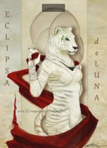Rating: Questionable Score: 0 Tags: 2013 anthro bandage biped breasts character_badge_(artwork) claws e621 eclipsa_deluna english_text fangs felid female fur green_eyes jewelry kitsunia leucistic mammal markings nails necklace nude pantherine scarf solo standing stripes tail teeth text tiger white_body white_fur User: bunchy7s