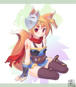 Rating: Questionable Score: 0 Tags: amasa_mitsunaru animal_humanoid animal_mask armor breasts canid canid_humanoid canine canine_humanoid cleavage clothed clothing dipstick_tail e621 female footwear fox fox_humanoid fox_mask fur greaves hair hand_on_leg humanoid inner_ear_fluff legwear looking_aside looking_at_viewer mammal mammal_humanoid markings mask multicolored_tail orange_body orange_fur orange_hair plate_armor ragnarok_online raised_tail red_eyes scarf short_hair sitting solo tail tail_markings tan_body tan_skin tattoo thigh_highs tuft white_body white_fur User: bunchy7s