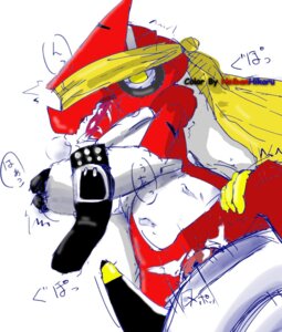 Rating: Explicit Score: 0 Tags: ambiguous_gender damemon digimon digimon_(species) digimon_xros_wars rule34 shoutmon shoutmon_(king_ver.) tagme tako88 User: bunchy7s