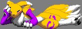 Rating: Safe Score: 0 Tags: 2d_animation ambiguous_gender animated animated_gif anthro armwear bandai_namco biped canid canine claws clothing digimon digimon_(species) digital_media_(artwork) e621 elbow_gloves fingerless_gloves fur gloves handwear low_res lying mammal on_side pink_background pixel_(artwork) pixel_animation renamon short_playtime simple_background solo tail tail_motion tailwag thumbnail tsunamidusher yellow_body yellow_fur User: bunchy7s