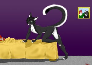 Rating: Explicit Score: 0 Tags: anthro backsack balls bed domestic_cat e621 felid feline felis furniture genitals inside koosh-ball looking_at_viewer male mammal nude plushie raised_tail seductive side_view skye_(koosh-ball) solo tail User: bunchy7s