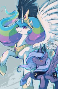 Rating: Safe Score: 0 Tags: blue_body blue_eyes blue_feathers blue_hair crown cutie_mark detailed detailed_background duo e621 equid equine feathered_wings feathers female feral friendship_is_magic hair hasbro headgear horn looking_at_viewer mammal multicolored_hair my_little_pony mythological_creature mythological_equine mythology pink_eyes pose princess princess_celestia_(mlp) princess_luna_(mlp) quadruped rainbow_hair royalty sibling_(lore) sister_(lore) sisters_(lore) sky tail toony white_body white_feathers winged_unicorn wings xxmioxx User: bunchy7s Rating: Safe Score: 0 Tags: blue_body blue_eyes blue_feathers blue_hair crown cutie_mark detailed detailed_background duo e621 equid equine feathered_wings feathers female feral friendship_is_magic hair hasbro headgear horn looking_at_viewer mammal multicolored_hair my_little_pony mythological_creature mythological_equine mythology pink_eyes pose princess princess_celestia_(mlp) princess_luna_(mlp) quadruped rainbow_hair royalty sibling_(lore) sister_(lore) sisters_(lore) sky tail toony white_body white_feathers winged_unicorn wings xxmioxx User: bunchy7s