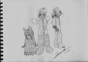 Rating: Safe Score: 0 Tags: accessory anthro arm_warmers armwear barefoot canid canine canis chelsea_chamberlain claws clothing domestic_dog e621 eyewear feathered_wings feathers feet female fuzzywuff glasses grandfathered_content greyscale group gts hat headgear headwear karelian_bear_dog male mammal markings monochrome necktie niyu ribbons ring_(marking) ringed_tail spitz striped_markings striped_tail stripes tail tail_markings tongue wings User: bunchy7s