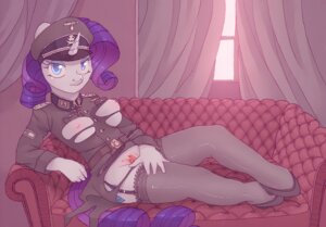 Rating: Explicit Score: 0 Tags: 2013 anthro anthrofied biped blue_eyes clothing conditional_dnp cutie_mark e621 equid equine female friendship_is_magic fur furniture garter_straps genitals hair hasbro hat headgear headwear horn legwear lingerie looking_at_viewer mammal my_little_pony mythological_creature mythological_equine mythology nazi purple_hair rarity_(mlp) sitting sofa solo stockings torn_clothing unicorn vulva whisperingfornothing white_body white_fur User: bunchy7s