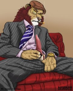 Rating: Explicit Score: 0 Tags: accessory anatomically_correct anatomically_correct_genitalia anatomically_correct_penis animal_genitalia animal_penis anthro business_suit cigar classy claws clock clothed clothing e621 erection felid feline_genitalia feline_penis flat_cap genitals gentleman hat headgear headwear lion looking_at_viewer male mammal mane mr._smoke necktie pantherine pattern_clothing penile_spines penis penis_poking_out penis_through_fly pinstripes smoke smoking solo striped_clothing stripes suit tarolyon unprofessional_behavior watch User: bunchy7s