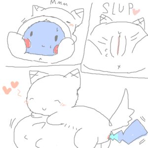 Rating: Explicit Score: 0 Tags: 1:1 2009 amu_(nattya) anus belly belly_expansion blush broken_language duo e621 english_text expansion fakemon fan_character female feral frost_wolf fur generation_1_pokemon genitals happy head_first heart_symbol inflation mammal monotone_background monotone_body monotone_fur nattya nintendo pikachu pokemon pokemon_(species) rodent same_size_vore simple_background swallowing text unbirthing vaginal vaginal_tail_gulp vore vulva white_background white_body white_fur User: bunchy7s