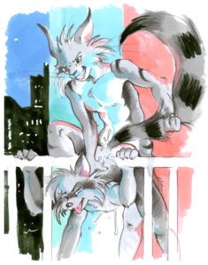 Rating: Explicit Score: 0 Tags: anal anthro bent_over bodily_fluids cum cum_on_body duo e621 felid feline fur genital_fluids green_eyes grey_body grey_fur lynx male male/male male_penetrated male_penetrating male_penetrating_male mammal marker_(artwork) penetration procyonid raccoon sanssouci sex tail traditional_media_(artwork) User: bunchy7s Rating: Explicit Score: 0 Tags: anal anthro bent_over bodily_fluids cum cum_on_body duo e621 felid feline fur genital_fluids green_eyes grey_body grey_fur lynx male male/male male_penetrated male_penetrating male_penetrating_male mammal marker_(artwork) penetration procyonid raccoon sanssouci sex tail traditional_media_(artwork) User: bunchy7s