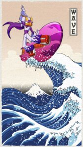 Rating: Safe Score: 0 Tags: anthro avian beak bird blue_eyes bottomwear clothing detailed_background digital_media_(artwork) e621 extreme_gear eyewear female gloves handwear hi_res hirundinid inspired_by_formal_art kandlin oscine outside pants passerine radical sega simulated_traditional_(artwork) solo sonic_riders sonic_the_hedgehog_(series) sunglasses surfer surfing swallow_(bird) the_great_wave_off_kanagawa toony water wave wave_the_swallow User: bunchy7s