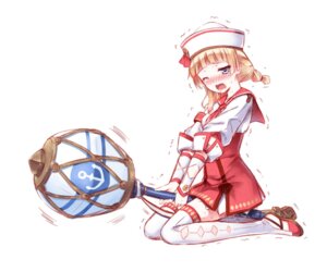 Rating: Questionable Score: 0 Tags: anchor between_legs blonde_hair blue_eyes blush capcom crotch_rub dixie_cup_hat female guild_girl hat hiten_(hitenkei) kneeling laura_(monster_hunter) masturbation monster_hunter monster_hunter_3_g open_mouth pussy pussy_juice receptionist_(monster_hunter_3_g) rule34 sailor sailor_collar sailor_hat saliva simple_background skirt solo staff thighhighs trembling white_background white_legwear wince User: bunchy7s