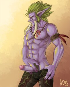 Rating: Explicit Score: 0 Tags: 2008 abs adr biceps blizzard_entertainment clothed clothing e621 erection genitals green_hair hair humanoid humanoid_genitalia humanoid_penis jewelry leather looking_at_viewer male muscular muscular_humanoid muscular_male necklace not_furry pecs penis purple_body purple_skin red_eyes scar solo tattoo topless troll_(mythology) troll_(warcraft) tusks warcraft User: bunchy7s