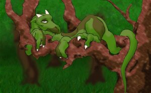 Rating: Safe Score: 0 Tags: 2007 ambiguous_gender branch detailed_background dragon e621 feral forest in_tree jacel looking_at_viewer mythological_creature mythological_scalie mythology nature on_branch outside plant scalie solo tail tree User: bunchy7s