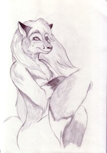 Rating: Questionable Score: 0 Tags: anthro canid canine e621 female fox hair mammal nude red_fox simple_background snowy_dragon solo true_fox white_background User: bunchy7s