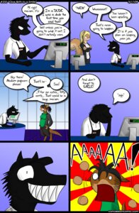 Rating: Safe Score: 0 Tags: anthro canid canine canis comic concession e621 english_text female joel_calley kangaroo macropod male mammal marsupial millicent_brooke nx-42 smile tail text wolf User: bunchy7s Rating: Safe Score: 0 Tags: anthro canid canine canis comic concession e621 english_text female joel_calley kangaroo macropod male mammal marsupial millicent_brooke nx-42 smile tail text wolf User: bunchy7s