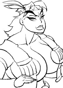 Rating: Explicit Score: 0 Tags: black_and_white breasts clothes feather female female_only hair headband human line_art looking_at_viewer monochrome open_eyes round_ears rule34 rule_63 solo straight_hair street_fighter thunder_hawk turk128 vest white_background User: bunchy7s