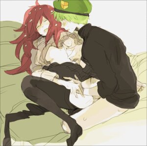 Rating: Explicit Score: 0 Tags: alternate_species bed blush breasts clothing duo e621 eyes_closed female flaky_(htf) flippy_(htf) furniture grandfathered_content green_hair hair happy_tree_friends human human_only humanized legwear male male/female mammal not_furry red_hair sex stockings unknown_artist User: bunchy7s