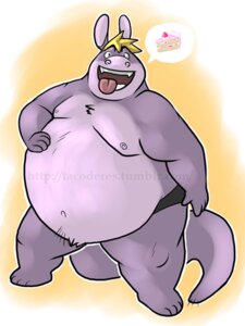 Rating: Questionable Score: 0 Tags: belly e621 fur hybrid kangaroo lagomorph leporid macropod male mammal marsupial obese obese_male overweight overweight_male rabbit solo tacodebeef tacoderes tail theuseless thick_tail User: bunchy7s