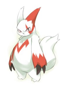 Rating: Safe Score: 0 Tags: 3:4 anthro claws cotora e621 fur generation_3_pokemon looking_at_viewer male markings nintendo pokemon pokemon_(species) red_markings simple_background solo tail white_background white_body white_fur zangoose User: bunchy7s