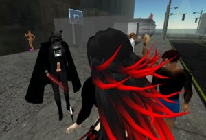 Rating: Explicit Score: 0 Tags: 3d darth_vader erect_penis erection female leacheate_soup lightsaber male penis red_lightsaber rule34 second_life star_wars User: bunchy7s