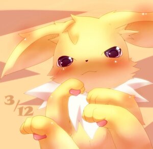 Rating: Safe Score: 0 Tags: ambiguous_gender blush canid e621 eeveelution feral generation_1_pokemon jolteon jolteon_day looking_at_viewer lying mammal nintendo okunawa pokemon pokemon-specific_day pokemon_(species) solo User: bunchy7s