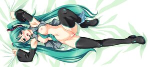 Rating: Explicit Score: 0 Tags: 1girl 1girls aqua_hair armpits bed bed_sheet bedding_background between_breasts blush boots bottomless breasts censored color dakimakura dakimakura_design detached_sleeves female functionally_nude green_eyes green_hair hatsune_miku jpeg_artifacts long_hair lying medium_breasts microphone naked_footwear navel necktie necktie_between_breasts nipples open_clothes open_mouth open_shirt panties panties_around_one_leg panty_pull pussy rule34 scribble_censor sheet_grab sheets shirt solo striped striped_panties thigh_boots thighhighs tied_hair twintails underwear very_long_hair vocaloid wrong_eye_color wrong_hair_color xiaojing User: bunchy7s