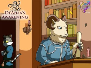 Rating: Safe Score: 0 Tags: 4:3 5_fingers anthro bag blue_eyes book bookshelf bovid candle caprine cel_shading clothed clothing countdarkhugs domestic_cat duo e621 felid feline felis fingers frown fully_clothed fur furgonomics furniture furoticon furoticon_logo goat grey_body grey_fur holding_object hooved_fingers hooves horn inside leavan_(furoticon) logo looking_back lord_melam_(furoticon) male mammal raised_tail rope shaded stripes tail tail_clothing trading_card_game white_body white_fur yellow_eyes User: bunchy7s