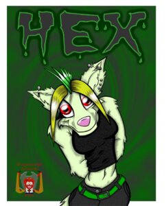 Rating: Safe Score: 0 Tags: 2004 andres_chung_jr anthro blonde_hair border canid canine character_badge_(artwork) chelsea_hawk e621 english_text fan_mohawk female fur green_background hair low_res mammal mohawk navel red_eyes simple_background smile solo text watermark white_body white_border white_fur User: bunchy7s