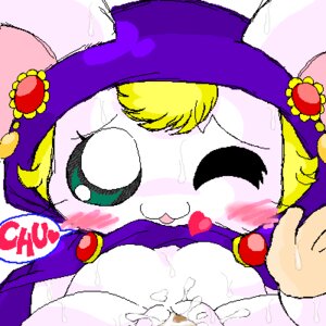 Rating: Explicit Score: 0 Tags: 1:1 abe_yukio blush bodily_fluids breasts clothed clothing cricetid cum e621 female genital_fluids hamster hamtaro_(series) lapis_(hamtaro) low_res mammal rodent solo User: bunchy7s
