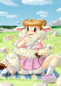 Rating: Safe Score: 0 Tags: 2008 blue_sky blush bodily_fluids bovid caprine clothing cloud crying day detailed_background digital_media_(artwork) digital_painting_(artwork) domestic_sheep e621 edmol female footwear fur group hooves horn legwear mammal meadow outside painting_(artwork) picnic shaded sheep shirt sitting sky socks solo_focus sweat tears topwear transformation wool_(fur) User: bunchy7s