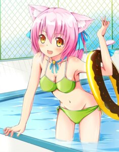 Rating: Safe Score: 0 Tags: accessory animal_humanoid bell bell_accessory bell_bow bent_arm bikini bikini_bottom bikini_top blush bow_(feature) bow_accessory bow_ribbon cat_humanoid clothed clothing colored_edge_bikini decorated_bow donut_pool_toy donut_print e621 extended_arm fangs felid felid_humanoid feline feline_humanoid female food_pool_toy food_print hair hair_accessory hair_bow hair_ribbon holding_object holding_pool_toy holding_swim_ring humanoid inflatable jingle_bell leaning leaning_forward legs_in_water legs_together looking_at_viewer mammal mammal_humanoid navel neck_bell neck_bow ok-ray open_mouth orange_eyes partially_submerged pink_hair pool_toy poolside print_pool_toy ribbons shia_flatpaddy short_hair side-tie_bikini side-tie_clothing side-tie_swimwear skimpy smile solo standing standing_in_water straight_legs string_bikini string_bow submerged_legs swim_ring swimming_pool swimwear teeth tied_bikini tied_clothing tight_clothing twin_bows twin_hair_bows two-piece_swimsuit water User: bunchy7s
