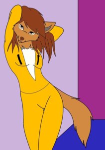 Rating: Safe Score: 0 Tags: anthro bedroom_eyes bowman's_wolf brown_body brown_fur brown_hair brown_nose canid canine canis clothed clothing e621 female flat_chested florence_ambrose freefall_(webcomic) fur hair hands_behind_head hi_res lonefox mammal narrowed_eyes red_wolf seductive solo tail wolf workwear User: bunchy7s