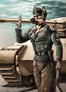 Rating: Safe Score: 0 Tags: 1999 anthro armored_vehicle army black_nose brown_body brown_fur canid canine canis cloud cross detailed_background domestic_dog e621 felid fur german german_shepherd herding_dog iron_cross karabiner machine male mammal military outside panther_(tank) pantherine pastoral_dog sky solo source_request tail tank_(vehicle) tracked_vehicle turret vehicle war world_war_2 User: bunchy7s Rating: Safe Score: 0 Tags: 1999 anthro armored_vehicle army black_nose brown_body brown_fur canid canine canis cloud cross detailed_background domestic_dog e621 felid fur german german_shepherd herding_dog iron_cross karabiner machine male mammal military outside panther_(tank) pantherine pastoral_dog sky solo source_request tail tank_(vehicle) tracked_vehicle turret vehicle war world_war_2 User: bunchy7s