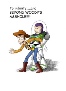 Rating: Explicit Score: 0 Tags: buzz_lightyear disney gay male male_only pixar rule34 tagme toy_story woody_pride User: bunchy7s