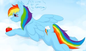 Rating: Safe Score: 0 Tags: 5:3 apple blackfury blue_body blue_feathers blue_fur blush cloud detailed_background e621 equid equine feathered_wings feathers female feral food friendship_is_magic fruit fur hair hasbro heart_symbol mammal multicolored_hair multicolored_tail my_little_pony mythological_creature mythological_equine mythology pegasus plant rainbow_dash_(mlp) rainbow_hair rainbow_tail solo tail toony wings User: bunchy7s
