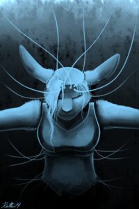 Rating: Safe Score: 0 Tags: 2014 2:3 abstract_background anthro avalenna bottomless clothed clothing conditional_dnp digital_media_(artwork) e621 eyes_closed faraden female front_view lagomorph legacy_(ratte) leporid mammal monochrome pure_faraden rabbit ratte simple_background smile solo User: bunchy7s