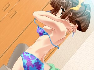 Rating: Questionable Score: 0 Tags: breasts brown_eyes brown_hair dutch_angle female from_behind game_cg karyuu_kagehisa nipples rule34 summer_radish_vacation!!_2 swimsuit takatsukasa_rideru wardrobe_malfunction User: bunchy7s