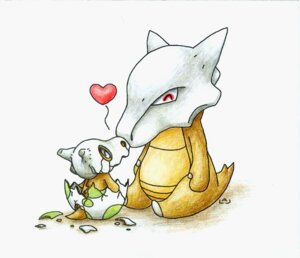 Rating: Safe Score: 0 Tags: bone bone_mask child cubone daww duo e621 egg eyes_closed female feral generation_1_pokemon good_parenting heart_symbol marowak mask mother_(lore) neonate nintendo parent_(lore) pokemon pokemon_(species) red-flare simple_background sitting skull skull_mask traditional_media_(artwork) white_background young young_feral User: bunchy7s