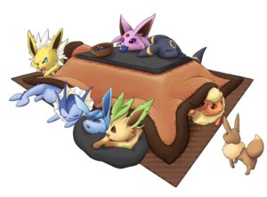 Rating: Safe Score: 0 Tags: ambiguous_gender angry bite blush bodily_fluids canid canine e621 eevee eeveelution espeon eyes_closed feral flareon food furniture generation_1_pokemon generation_2_pokemon generation_4_pokemon glaceon group it0117 jolteon kotatsu leafeon lying mammal nintendo pokemon pokemon_(species) simple_background sleeping standing sweat table tail tears teeth umbreon vaporeon white_background User: bunchy7s