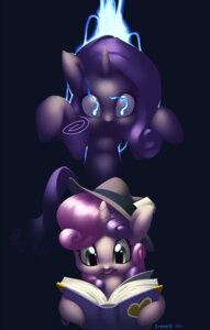Rating: Safe Score: 0 Tags: 2013 black_background blue_eyes book clothing duo e621 eosphorite equid equine female feral friendship_is_magic fur green_eyes hair hasbro hat headgear headwear hi_res horn mammal multicolored_hair my_little_pony mythological_creature mythological_equine mythology purple_hair rape_face rarity_(mlp) sibling_(lore) simple_background sister_(lore) sisters_(lore) sweetie_belle_(mlp) two_tone_hair unicorn white_body white_fur young young_feral User: bunchy7s