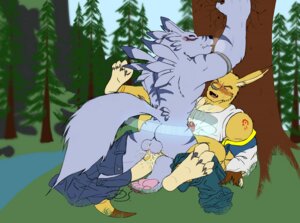 Rating: Explicit Score: 0 Tags: 2014 4_toes anal anal_penetration anthro backsack balls bandai_namco barcode biceps blush bodily_fluids bottomwear bottomwear_around_one_leg bottomwear_down butt canid canine claws clothed clothing clothing_around_one_leg cum curling_toes detailed_background digimon digimon_(species) dragonslash duo e621 erection eyes_closed feet fluffy fluffy_tail forest fractal_code from_front_position fur fur_markings garurumon genital_fluids genitals glowing grass hairy hindpaw holidays kangaroo lying macropod magic male male/male male_penetrated male_penetrating male_penetrating_male mammal markings marsupial missionary_position muscular nature on_back open_mouth orgasm outside pacman20 pants pants_around_one_leg partially_clothed paws penetration penis plant river rough_sex sex shirt soles spread_legs spreading tail tank_top tattoo toe_claws toes topwear tree weregarurumon User: bunchy7s