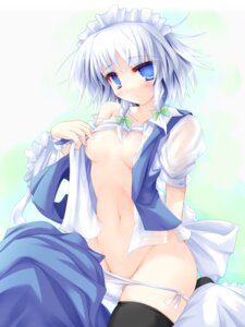 Rating: Explicit Score: 0 Tags: ai_takurou blue_eyes blush breasts female female_only frown highres human maid midriff mound_of_venus navel open_clothes open_shirt panties panty_pull ribbon ribbons rule34 sakuya_izayoi shirt short_hair silver_hair sitting solo sweat thighhighs touhou underwear undressing User: bunchy7s