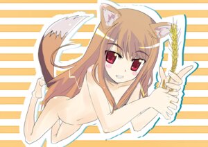 Rating: Explicit Score: 0 Tags: 1girls animal_ears blush brown_hair female holo long_hair nude red_eyes rule34 spice_and_wolf tail wheat wolf_ears wolf_tail User: bunchy7s