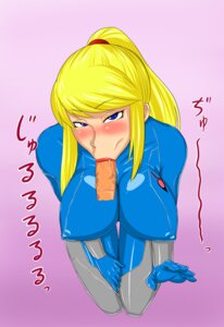Rating: Explicit Score: 0 Tags: 1boy 1girls big_breasts bimbo blonde_hair blue_eyes blush bodysuit breasts fellatio female human large_breasts latex lipstick long_hair makeup male metroid ml nintendo nipples oneekyou oral penis ponytail rule34 samus_aran sitting straight text tied_hair uncensored zero_suit zero_suit_samus User: bunchy7s