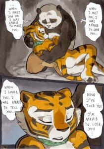 Rating: Questionable Score: 0 Tags: anthro bear better_late_than_never bodily_fluids collar comic confession crying daigaijin dialogue dreamworks duo e621 ellipsis english_text exclamation_point eyes_closed felid female giant_panda kung_fu_panda love male mammal master_po_ping master_tigress nude painting_(artwork) pantherine romantic_confession slightly_chubby tail tears text tiger traditional_media_(artwork) traditional_painting_(artwork) traditional_watercolor_(artwork) unconscious watercolor_(artwork) User: bunchy7s Rating: Questionable Score: 0 Tags: anthro bear better_late_than_never bodily_fluids collar comic confession crying daigaijin dialogue dreamworks duo e621 ellipsis english_text exclamation_point eyes_closed felid female giant_panda kung_fu_panda love male mammal master_po_ping master_tigress nude painting_(artwork) pantherine romantic_confession slightly_chubby tail tears text tiger traditional_media_(artwork) traditional_painting_(artwork) traditional_watercolor_(artwork) unconscious watercolor_(artwork) User: bunchy7s