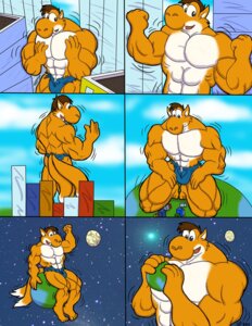 Rating: Questionable Score: 0 Tags: anthro big_muscles canid canine caseyljones comic dinosaur e621 fox fur holding_planet hybrid macro male mammal mario_bros muscular muscular_anthro muscular_male nintendo orange_body orange_fur orange_yoshi prehistoric_species reptile scalie solo yellow_body yellow_fur yoshi yoshils_(character) User: bunchy7s