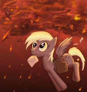 Rating: Safe Score: 0 Tags: amber_eyes apocalypse bag blonde_hair derp_eyes derpy_hooves_(mlp) detailed_background e621 equid equine feathered_wings feathers female feral friendship_is_magic grey_body grey_feathers hair hasbro mail mammal musical_note musical_symbol my_little_pony mythological_creature mythological_equine mythology pegasus solo symbol tail toony valiumangel wings User: bunchy7s