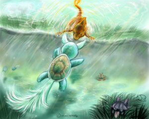Rating: Safe Score: 0 Tags: 5:4 ambiguous_gender animalartist16 aquatic blue_body blue_skin charmeleon digital_media_(artwork) e621 feathered_wings feathers fire flaming_tail generation_1_pokemon group head_wings krabby nintendo orange_body orange_skin pokemon pokemon_(species) poliwag reptile scalie shell shellder sketch swimming tail underwater unusual_wing_placement wartortle water wings User: bunchy7s