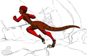 Rating: Explicit Score: 0 Tags: 2011 breasts dark_body dark_skin e621 feet female hair jazzlizard lizard nipples non-mammal_breasts non-mammal_nipples red_hair reptile running scalie short_hair solo tail talons toes transformation User: bunchy7s