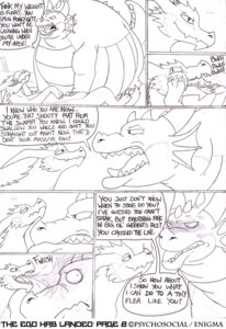 Rating: Safe Score: 0 Tags: angry breath_powers comic dialogue dragon e621 ego elemental_manipulation english_text fire fire_breathing fire_manipulation gebbu hi_res making_faces male mocking monochrome mythological_creature mythological_scalie mythology obese overweight prideful profanity psychosocial scalie tail taunting teasing text threatening tongue tongue_out void_(psychosocial) warning User: bunchy7s